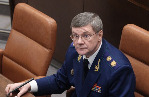 Fiscal General ruso, Yuri Chaika - Sputnik Mundo