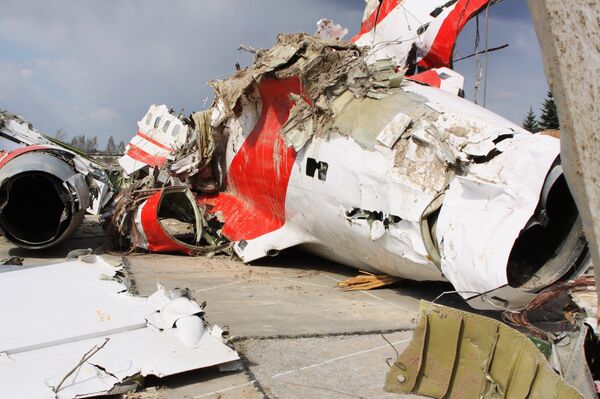 Catástrofe del avión Tu-154 (archivo) - Sputnik Mundo