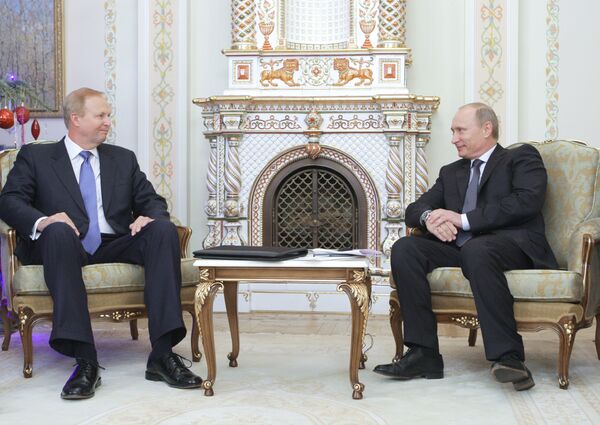 Robert Dudley y Vladímir Putin - Sputnik Mundo