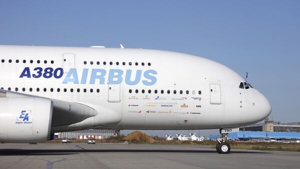 Avión Airbus A380 - Sputnik Mundo
