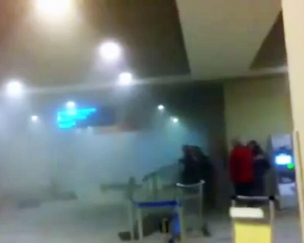 Imágenes del aeropuerto Domodédovo de Moscú donde hubo un atentado suicida  - Sputnik Mundo