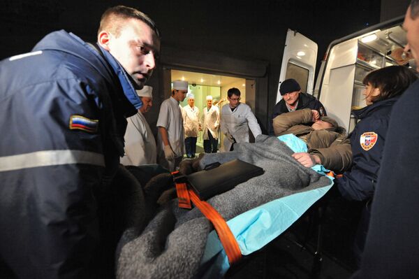 Un total de 117 personas se encuentran hospitalizadas tras el atentado en el aeropuerto Domodédovo - Sputnik Mundo