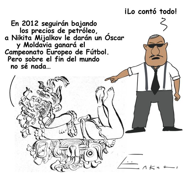 Los mayas no predijeron fin del mundo en 2012 - Sputnik Mundo