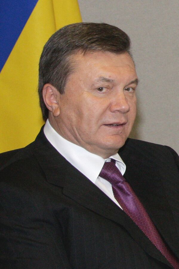 El presidente ucraniano Víctor Yanukóvich - Sputnik Mundo