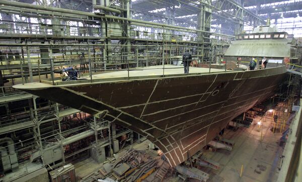 Astilleros Severnaya Verf construirán 17 buques de combate para Armada rusa - Sputnik Mundo