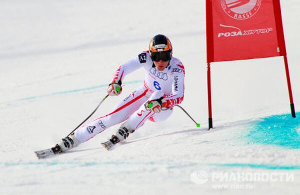 Copa de Europa de esquí alpino en Rosa Jútor - Sputnik Mundo