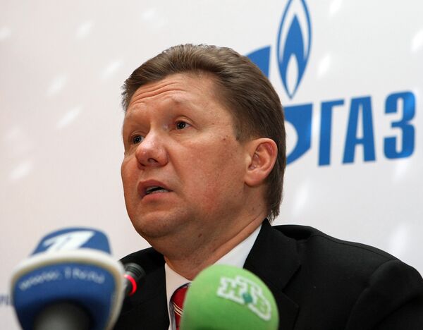 El presidente del consorcio energético ruso Gazprom, Alexéi Miller - Sputnik Mundo