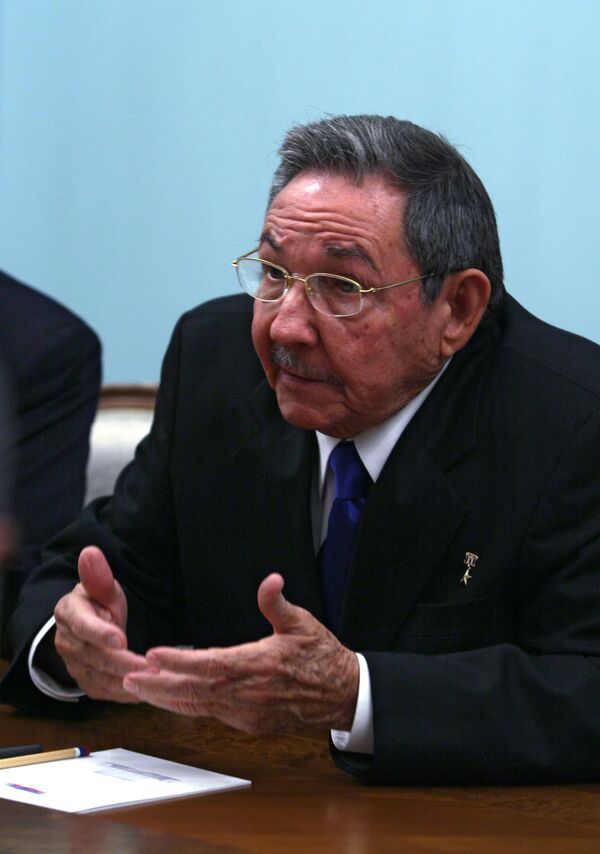 El presidente de Cuba, Raúl Castro - Sputnik Mundo