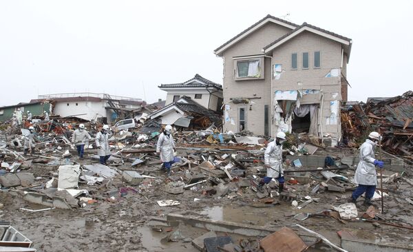 El pasado 11 de marzo en Japón se produjo un devastador terremoto de 9 grados de magnitud seguido por un tsunami. - Sputnik Mundo