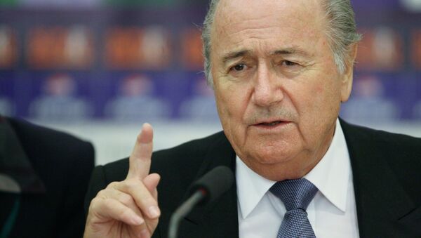 El presidente de la FIFA Joseph Blatter  - Sputnik Mundo