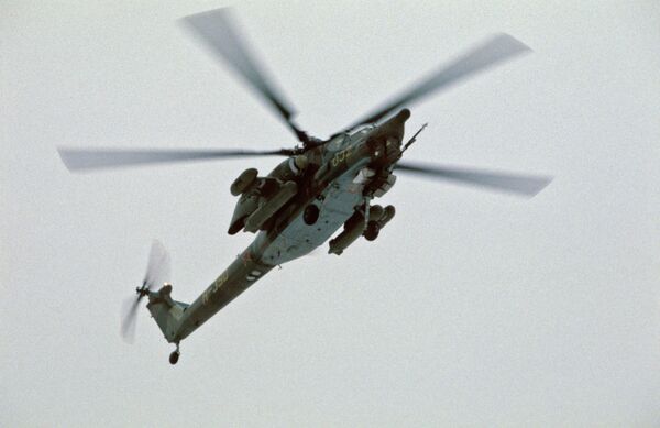 Helicóptero de combate Mi-28 - Sputnik Mundo