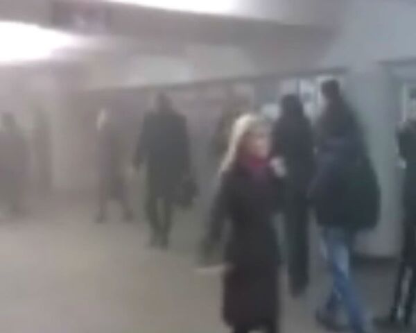 Los primeros minutos tras explosión en el metro de Minsk - Sputnik Mundo