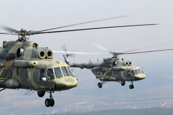 Rusia entrega a la India primera partida de helicópteros Mi-17 - Sputnik Mundo