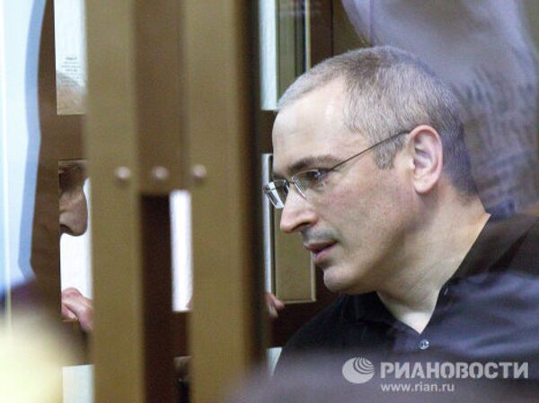 Jodorkovski y Lébedev en el Tribunal de Moscú - Sputnik Mundo
