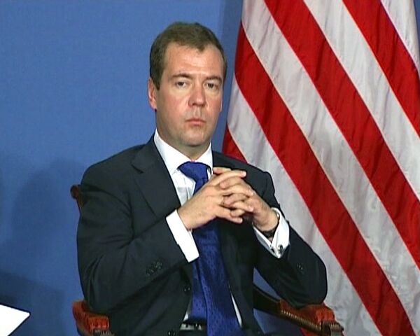 Medvédev y Obama intensificarán integración de Rusia en OMC - Sputnik Mundo