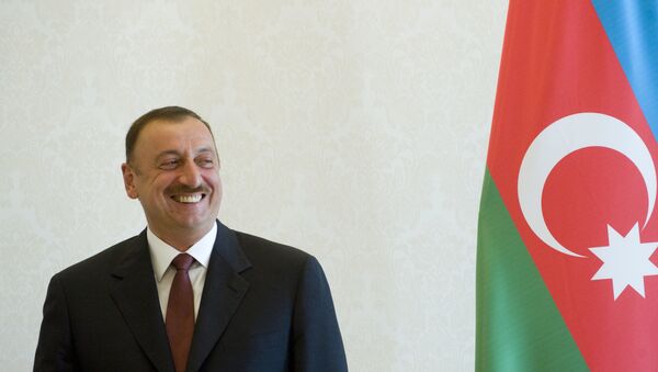 Ilham Aliyev, presidente de Azerbaiyán - Sputnik Mundo
