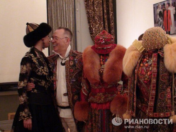 Slava Zaitsev y su colección “rusa” en el festival de Nueva York - Sputnik Mundo