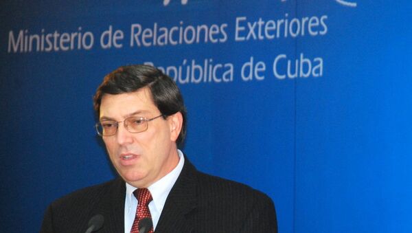 Ministro cubano de Relaciones Exteriores, Bruno Rodríguez - Sputnik Mundo