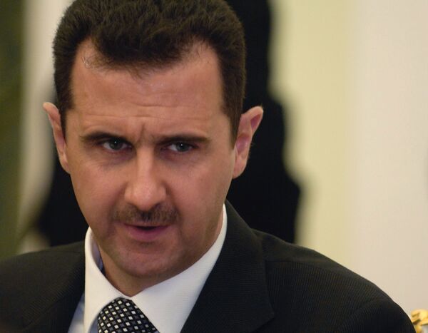 El presidente sirio Bashar Asad - Sputnik Mundo