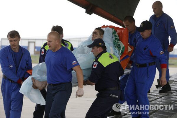 Heridos en el accidente aéreo en el noroeste de Rusia llegan a Moscú - Sputnik Mundo