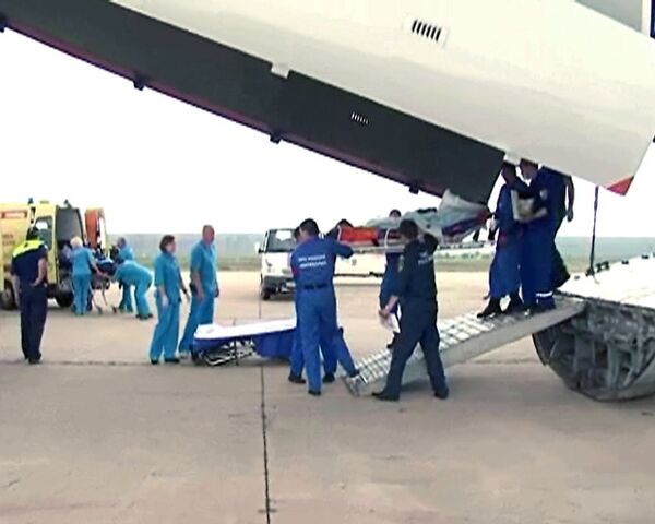 Supervivientes del accidente del Tu-134 son trasladados a hospitales de Moscú - Sputnik Mundo