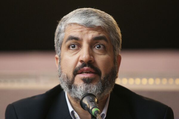 El jefe del Buró Político de Hamas Jaled Mashaal - Sputnik Mundo