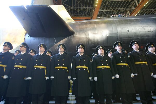 El submarino 'Yuri Dolgoruki' - Sputnik Mundo