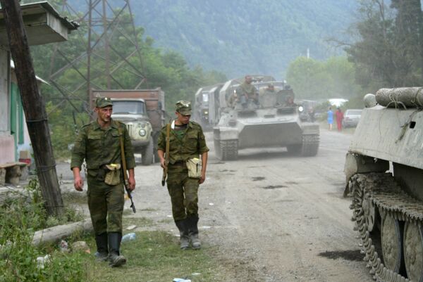 Guerra en Osetia del Sur. Archivo - Sputnik Mundo