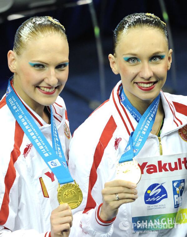 Segundo oro de Rusia en los Mundiales de Natación de Shanghai 2011 - Sputnik Mundo