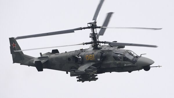El helicóptero de combate  Ka-52 Alligator - Sputnik Mundo