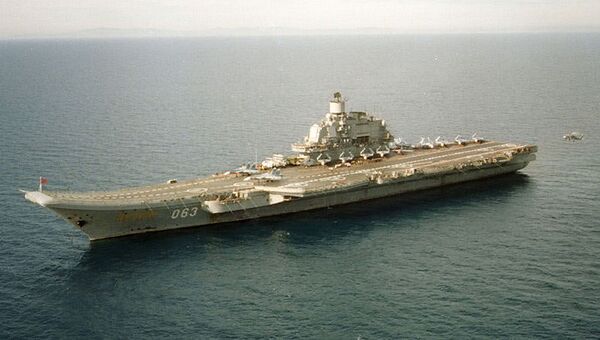 El portaaviones ruso Almirante Kuznetsov - Sputnik Mundo