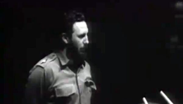 Fidel Castro pronuncia ante la ONU un discurso de cuatro horas y media en 1960 - Sputnik Mundo