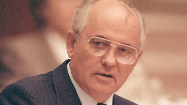 Mijaíl Gorbachov en 1991 - Sputnik Mundo