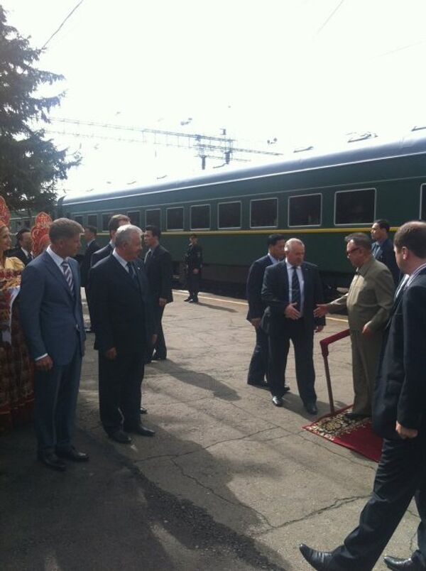 Kim Jong-il visita la provincia rusa de Amur  - Sputnik Mundo