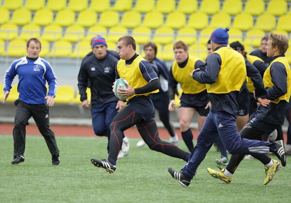 El equipo ruso de Rugby - Sputnik Mundo