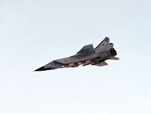 Un caza MiG-31. Archivo. - Sputnik Mundo