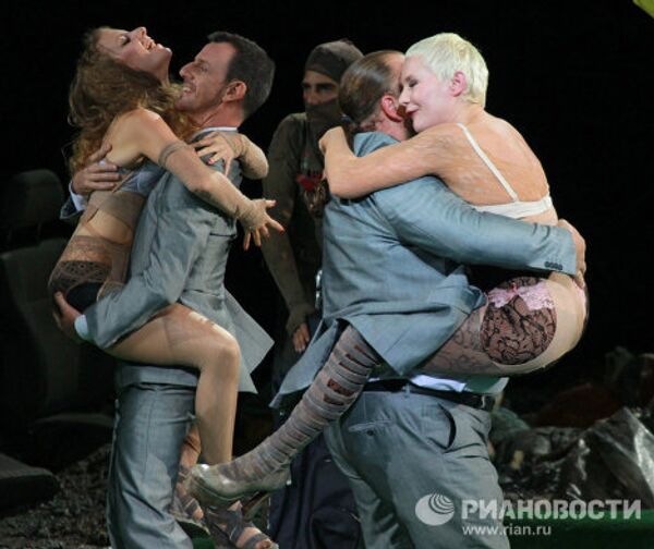El Real presenta en el Teatro Bolshói  la ópera “Mahagonny”  - Sputnik Mundo