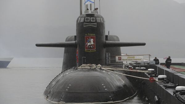 El submarino nuclear 'San Jorge el Victorioso' - Sputnik Mundo