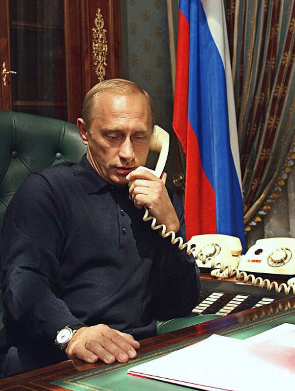 Vladímir Putin durante la presidencia de 2000 - 2008 - Sputnik Mundo