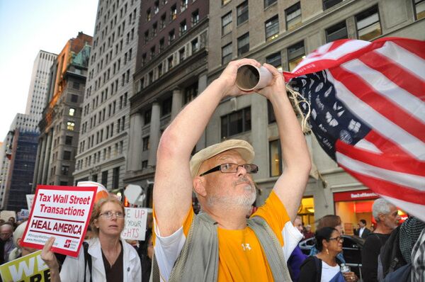 Manifestantes en Nueva York alcanza cifra récord - Sputnik Mundo