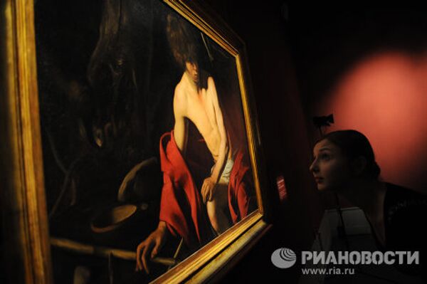 Obras maestras de Caravaggio se exponen en Moscú - Sputnik Mundo