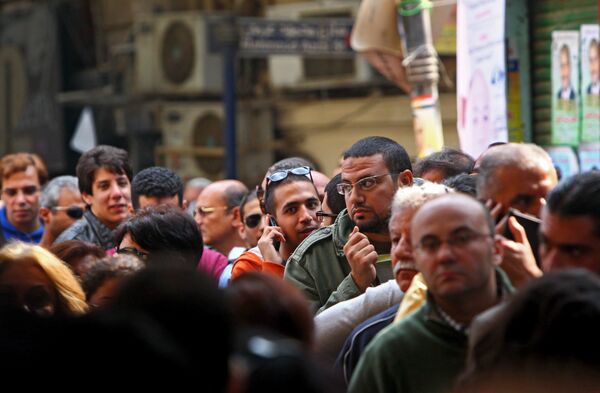 Islamistas proponen celebración pacífica en primer aniversario de la revolución de Egipto - Sputnik Mundo