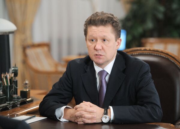 El jefe de Gazprom Alexei Miller - Sputnik Mundo