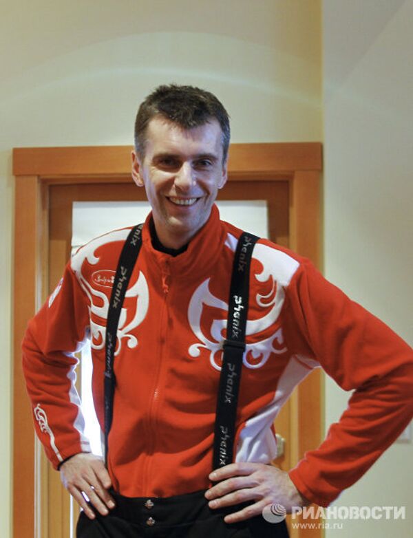 Mijaíl Prójorov, un multimillonario ruso soltero y deportista - Sputnik Mundo