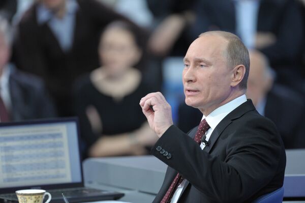 Emociones, gestos y respuestas sinceras de Vladímir Putin - Sputnik Mundo