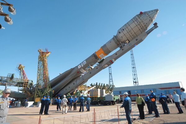 Soyuz-2.1.a con seis satélites de comunicaciones estadounidenses Globalstar-2 - Sputnik Mundo