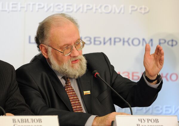 Jefe de la Comisión Electoral Central (CEC) Vladímir Chúrov - Sputnik Mundo