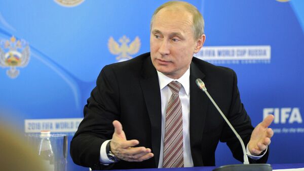 Putin asegura que el Mundial 2018 será uno de los más notables en la historia del fútbol - Sputnik Mundo