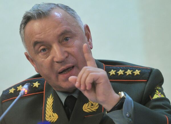 El viceministro de Defensa y jefe del Estado Mayor ruso, general Nikolái Makárov - Sputnik Mundo