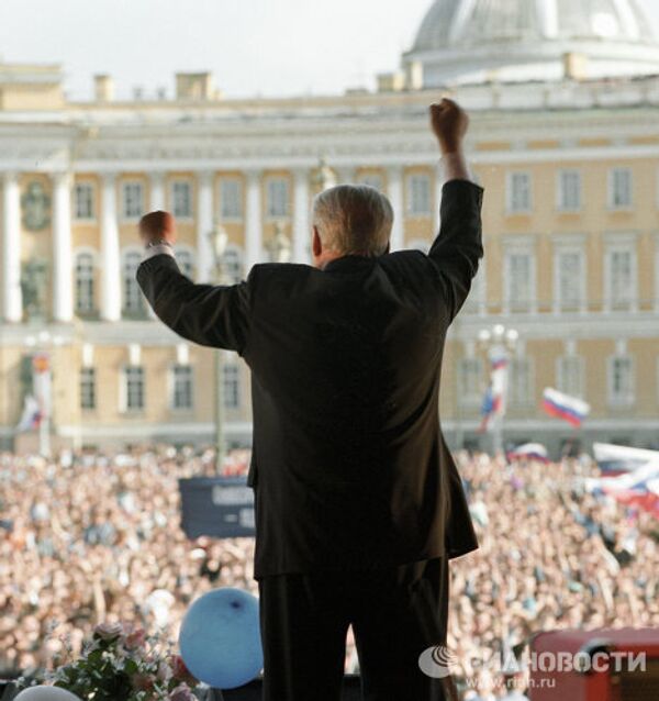 Borís Yeltsin, primer presidente de Rusia - Sputnik Mundo